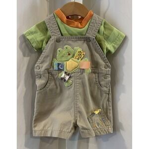 Taggies Baby Boy Outfit Size 3-6 Months Colorful Sensory Set